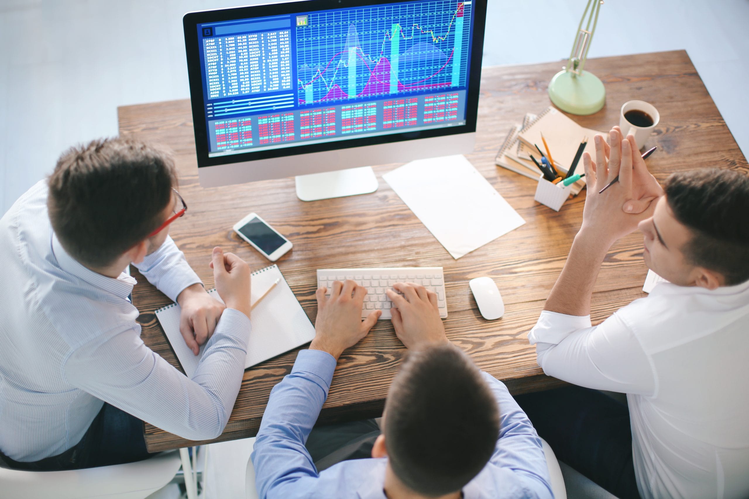 Leveraging data analytics financial decision making